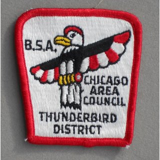 Thunderbird District - Chicago Area Council Abzeichen BSA