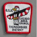 Thunderbird District - Chicago Area Council Abzeichen BSA