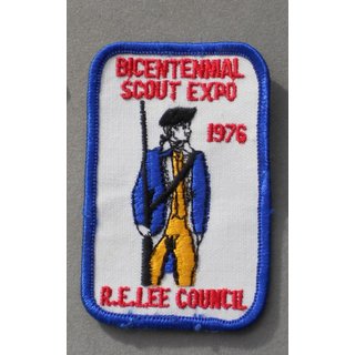 R.E.Lee Council - Bicentennial Scout Expo 1976 Abzeichen BSA