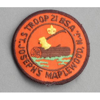 Troop 21- St.Josephs Maplewood, N.J. BSA Patch