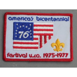 Americas Bicentannial Festival U.S.A., 1975-1977 Abzeichen BSA