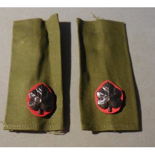 Israeli Rank Slides, Service Dress, Metal Attachment, olive