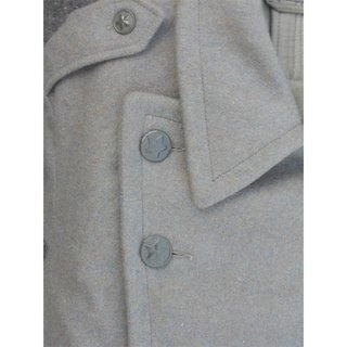 Jugoslavian Great Coat, grey, used