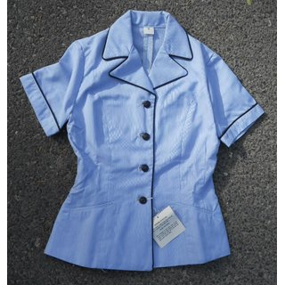 USN, Coat, Womens, Summer Blue and White Cord