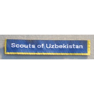 Scouts of Uzbekistan Pocket Patch
