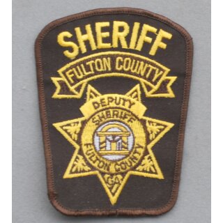 Fulton County - Deputy Sheriff  Police Patch