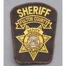  Fulton County - Deputy Sheriff Abzeichen Polizei