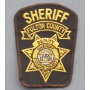 Fulton County - Deputy Sheriff  Police Patch