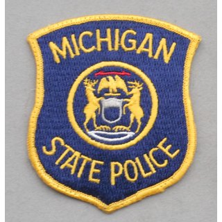 Michigan State Police Shoulder Patch New