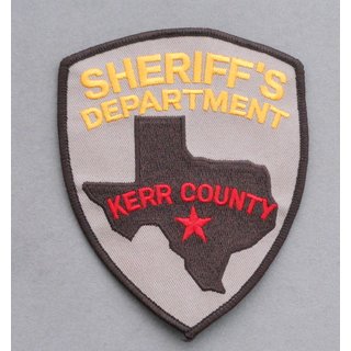 Kerr County Sheriffs Department Abzeichen Polizei