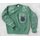Polizei-Pullover, grün, mit Klett,  neu
