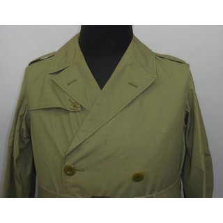 Raincoat / Summer Coat, light olive, used