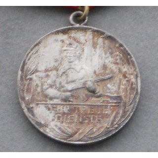 Silver Faithfull Service Medal in the Workers Militia