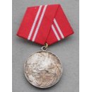 Silver Faithfull Service Medal in the Workers Militia
