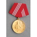 Gold Faithfull Service Medal in the Workers Militia