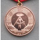 Bronze Faithfull Service Medal in the Workers Militia