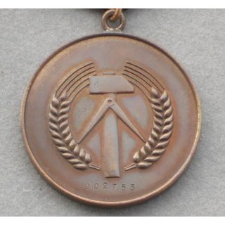 Faithful Service Medal for the KVP Barracked Peoples Police