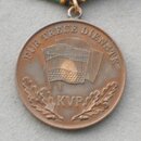 Faithful Service Medal for the KVP Barracked Peoples Police