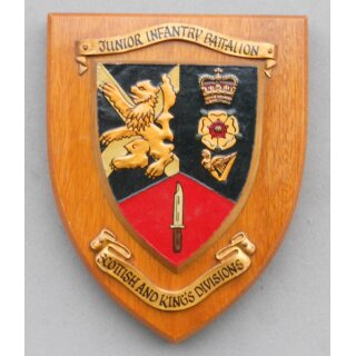 Junior Infantry Bn. - Scottish & Kings Division Plaque