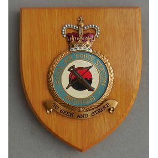 RAF Station Brüggen Plaque