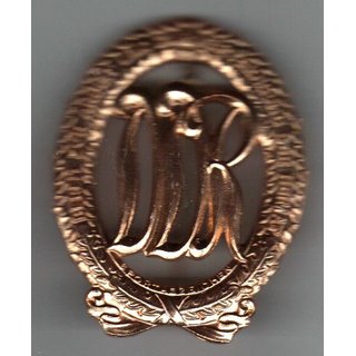 Sports Badge for Adults 1965-90, bronze