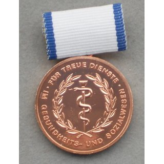 Medal for Faithful Service in the Health and Social Services, bronze