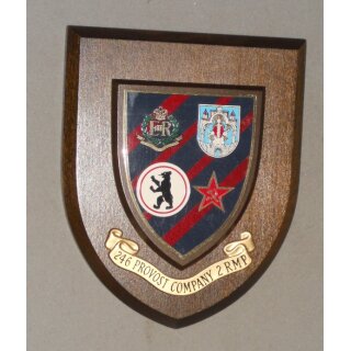 246 Provost Company 2 Royal Military Police Plaque