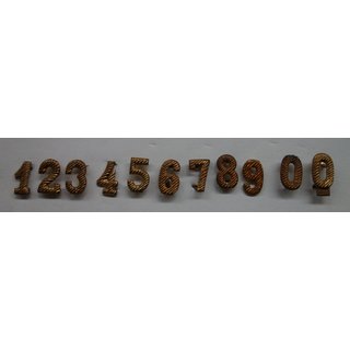 Number Attachments, Rope Style, 10mm