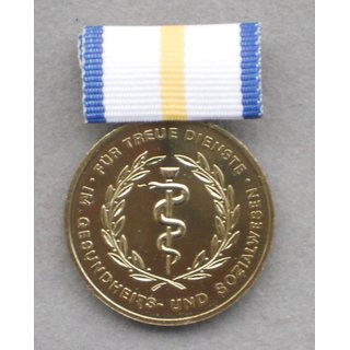 Medaille fr treue Dienste im Gesundheitswesen, gold