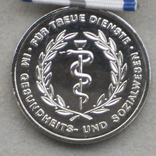 Medal for Faithful Service in the Health and Social Services, silver