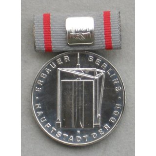Recognition Medal Builders of Berlin , silver