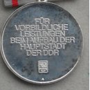 Recognition Medal "Builders of Berlin" , silver
