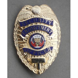 Security Enforcement Officer Breast Badge