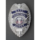 Bail Enforcement Agent Breast Badge