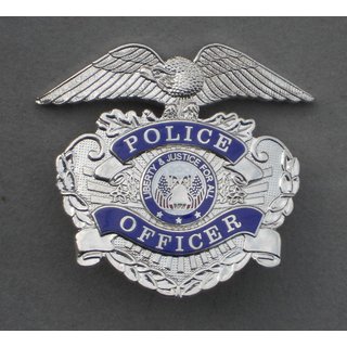 Police Officer Eagle Cap Badge