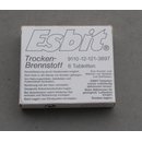 Trockenbrennstoff zum Taschenkocher