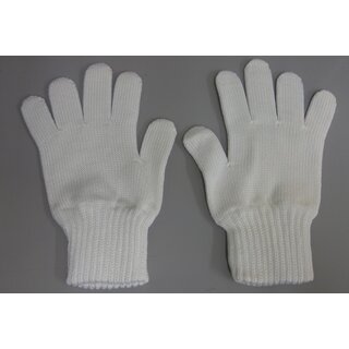 Gloves knitted Officers, white, Household Cavalry & Guards Division