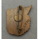 Abzeichen "Für gutes Wissen", 1.Typ, bronze