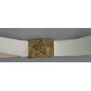 Soviet Enlisted Parade Belt, white plastic, Army / Air Force