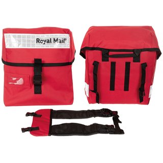 Posttasche Royal Mail, Doppeltasche, rot, klein Typ6