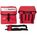 Posttasche Royal Mail, Doppeltasche, rot, klein Typ6