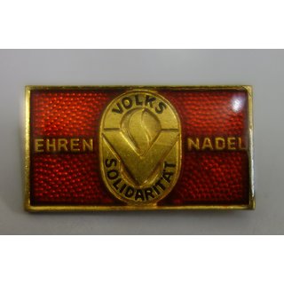 Honour Pin of the Volkssolidaritaet