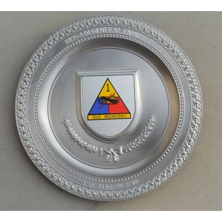 1st Armored Division Wall Plate, for German General