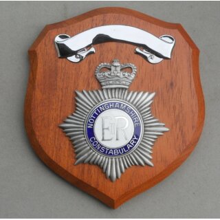 Nottinghamshire Constabulary Wall Plaque