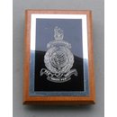 The Royal Marines Plaque