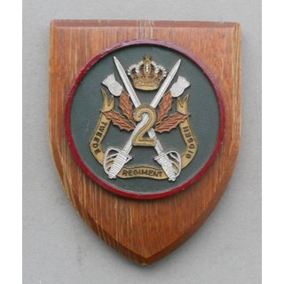 2. Dragoons Regiment Gidsen Plaque, Belgium