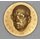 Johannes R. Becher Medaille, gold