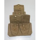 37 Webbing, 3-Fach Patronentaschen, verschiedene