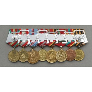 8 Awards Multiple Medal Bar, Armed Forces