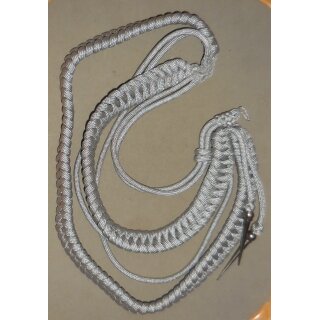 Shoulder Cord for Officers, Aluminium, Army/Air Force